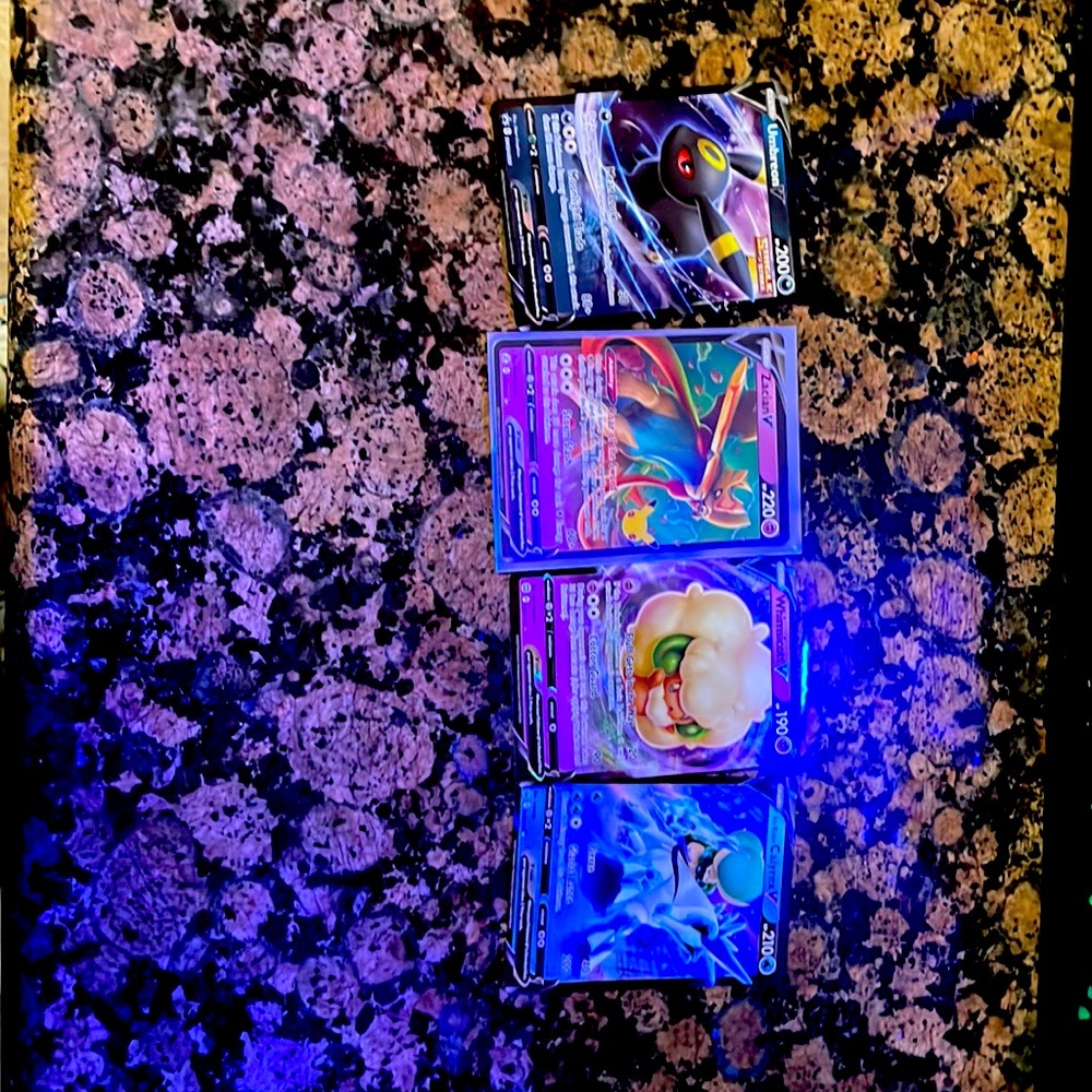 It’s 4 V cards